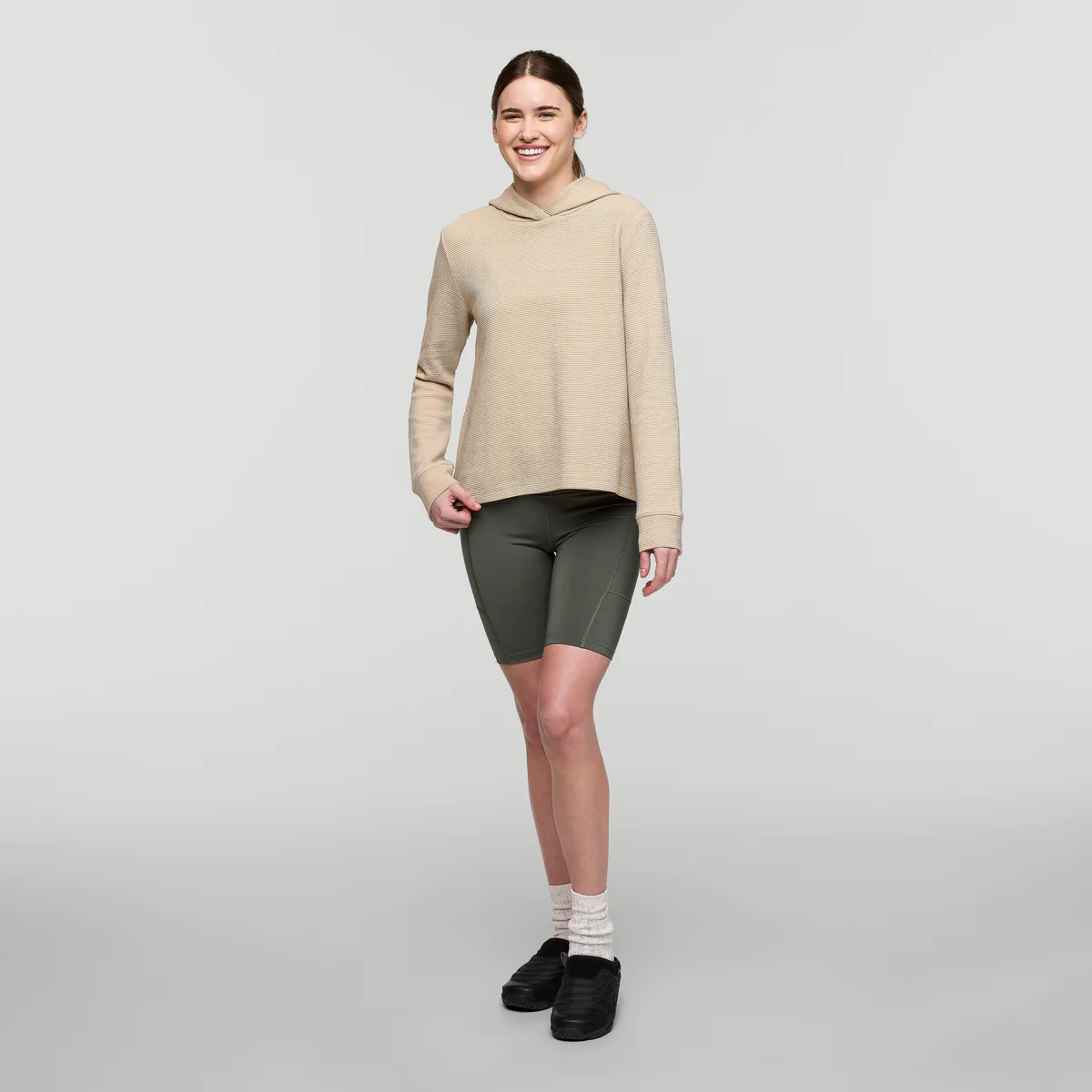 Atajo Long-Sleeve Waffle Hoodie - Women's - Image 2