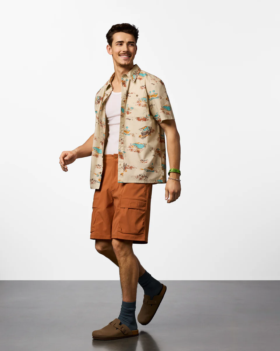 Estival Button Up Shirt - Print - Men's - Image 2